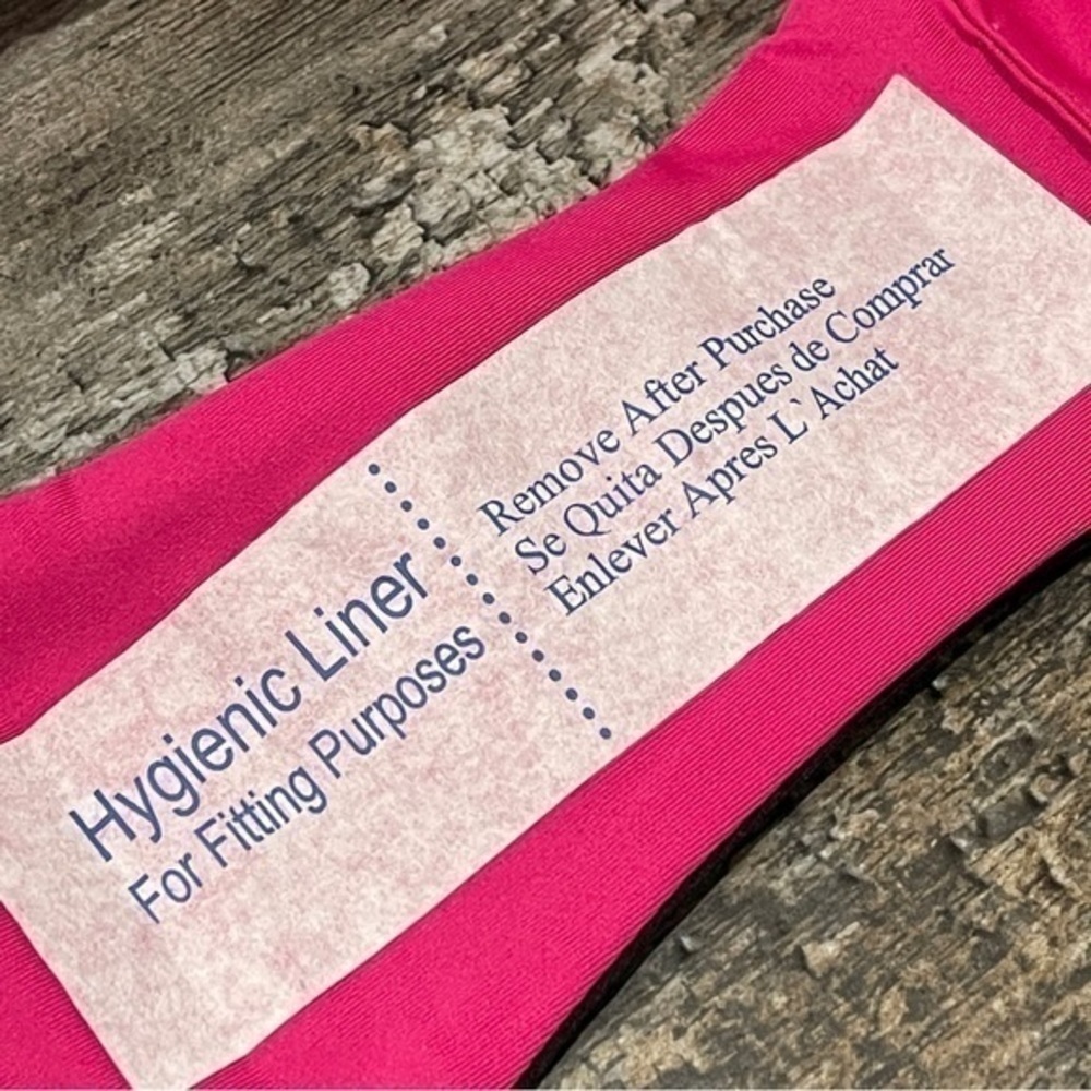 Nike Womens Colorblock Reversible Sling Bikini Bottom Large Black Pink Swim NEW - Picture 9 of 12